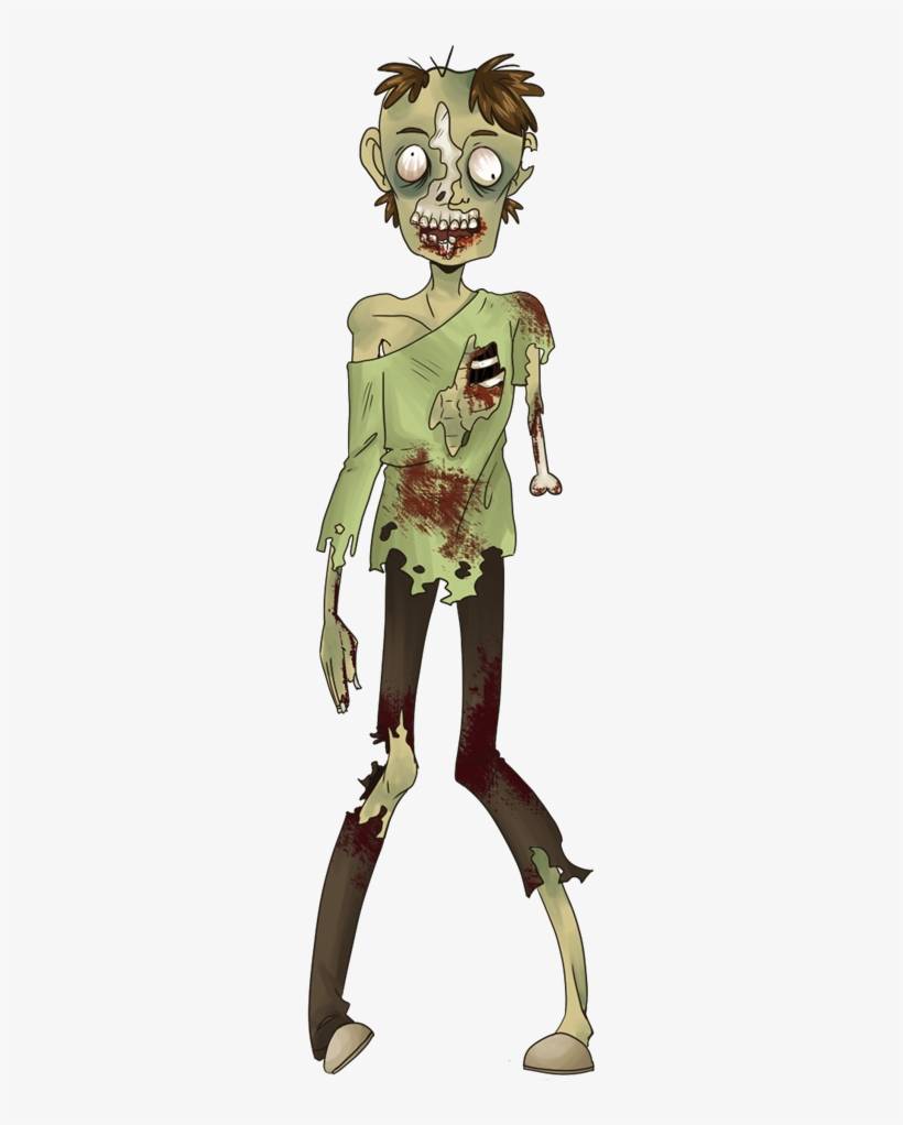 Zombie Free To Use Cliparts - Transparent Zombie Clip Art, transparent png #875252