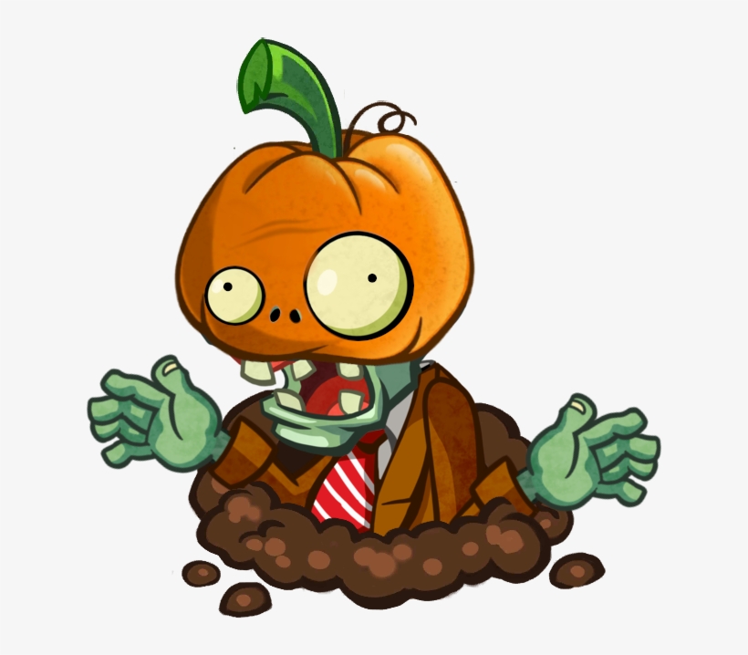 Zombies Heroes Discussion - Plants Vs Zombies Pumpkin, transparent png #875337