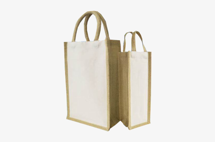 Jute Winebags - Paper Carry Bags Png, transparent png #876159
