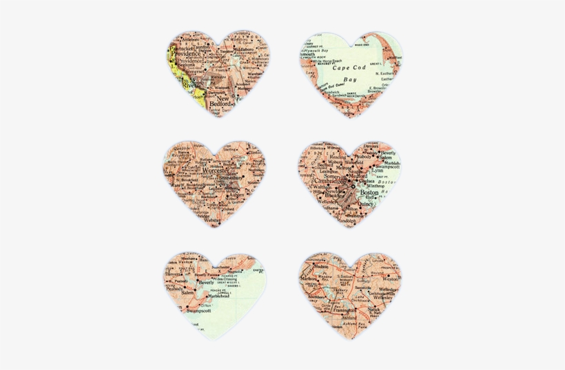 Tumblr Transparent Heart Download - Heart Map Transparent, transparent png #876383