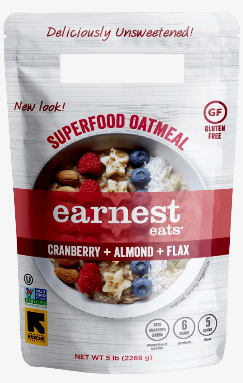 Earnest Eats - Hot And Fit Cereal American Blend -, transparent png #876404
