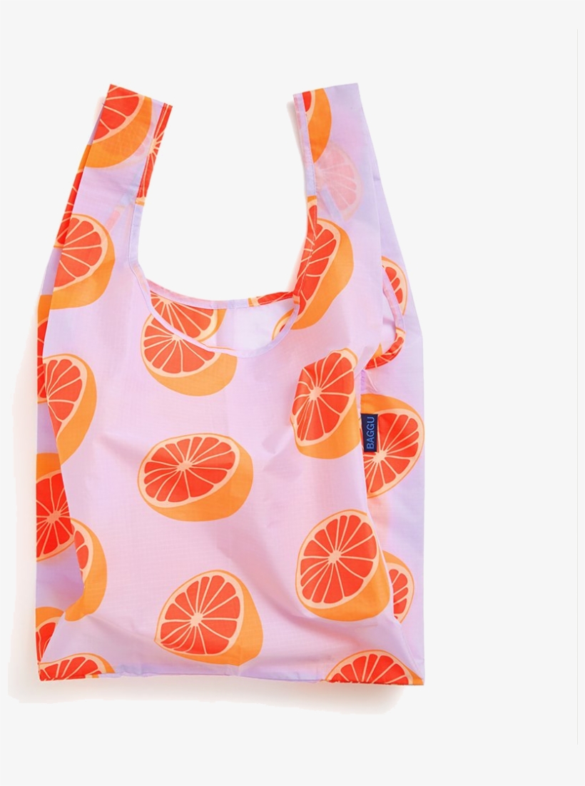 Baggu Grocery Bag - Baby Baggu Grapefruit, transparent png #876470