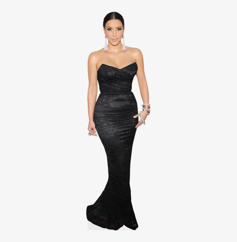 Kim Kardashian Cardboard Cutout, transparent png #876558