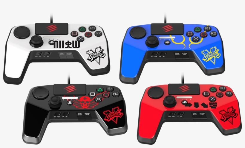 Street Fighter V Mad Catz Controllers - Game Controller, transparent png #876605