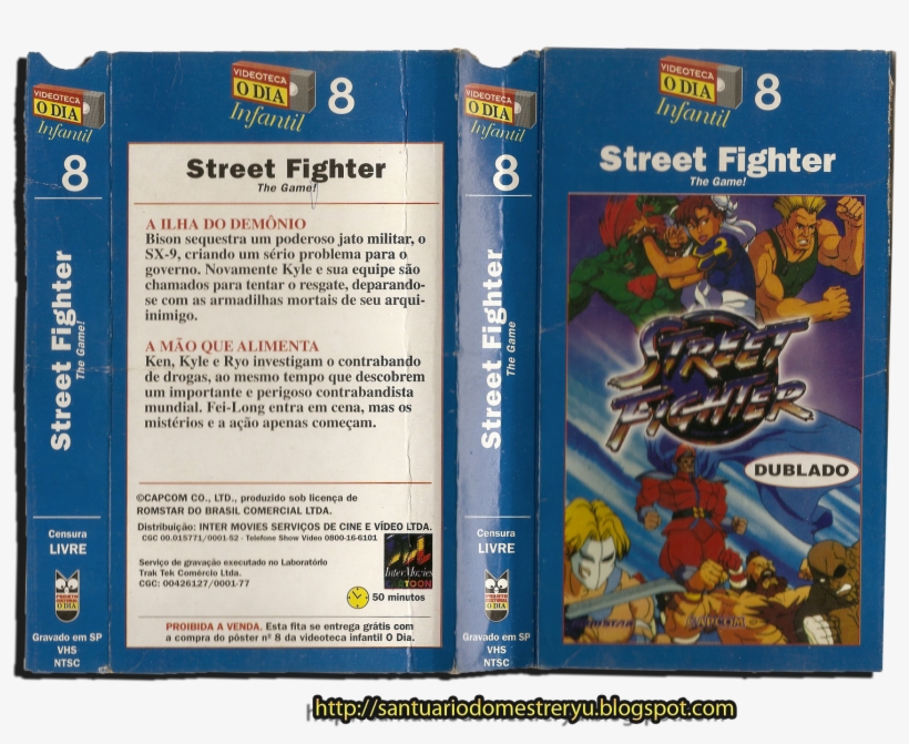 Street Fighter Vhs - Street Fighter, transparent png #876647