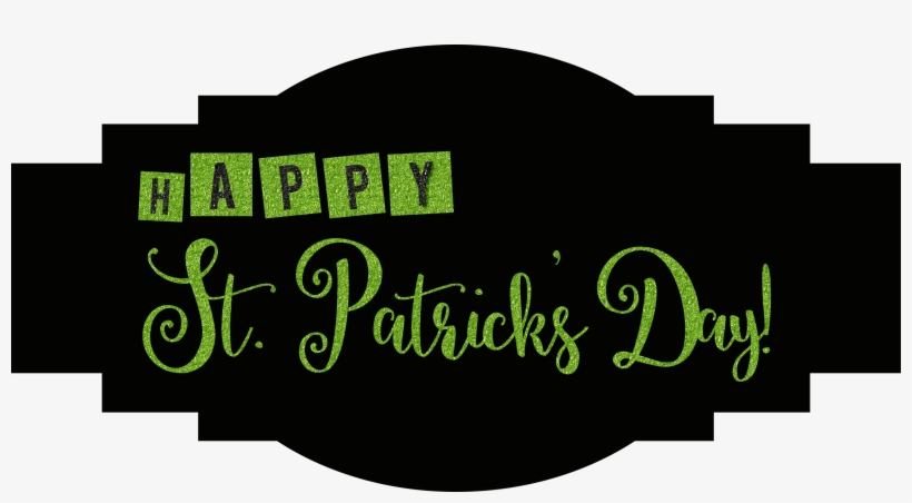 Patrick's Day Label Free - Calligraphy, transparent png #876737