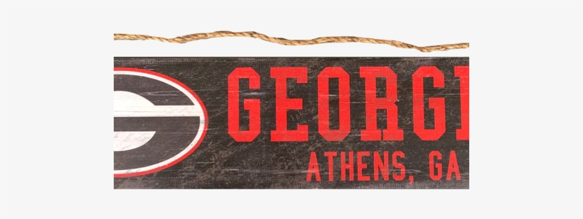 Georgia Bulldogs Logo Wood Sign - Fan Creations Ncaa Team Name Sign - C0846-georgia, transparent png #876740