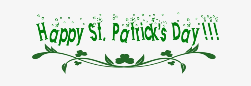 Coffee Stout Chili Recipe - Transparent Saint Patrick Day Border, transparent png #877029