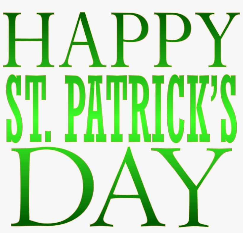 Patrick's Day Text Png Clip Art, Is Available For, transparent png #877327