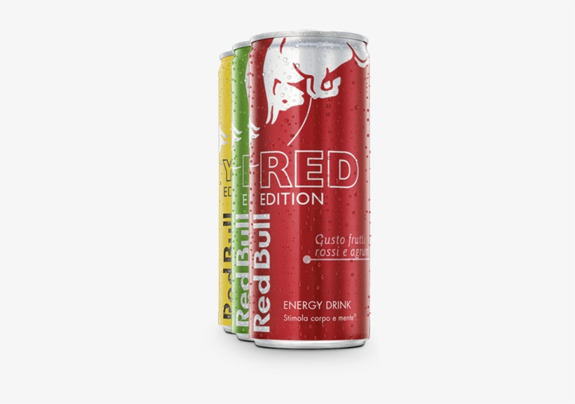 Red Bull Sugar Free Png - Red Bull Red Edition, transparent png #877483