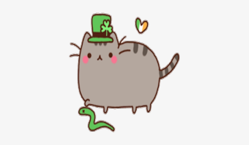 Transparent Pusheen St Patrick's Day - Pusheen The Cat, transparent png #877625