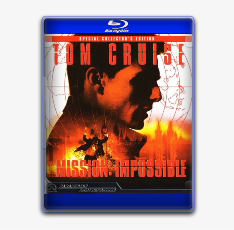Tom Cruise - Mission Impossible Blu Ray, transparent png #877803