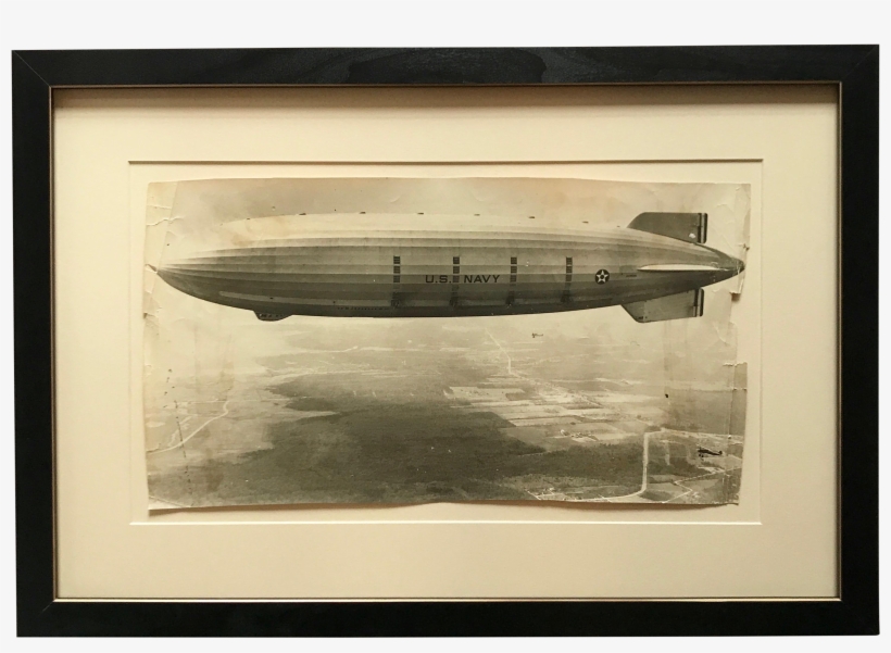 Svg Library Blimp Drawing Vintage - Airship, transparent png #877919