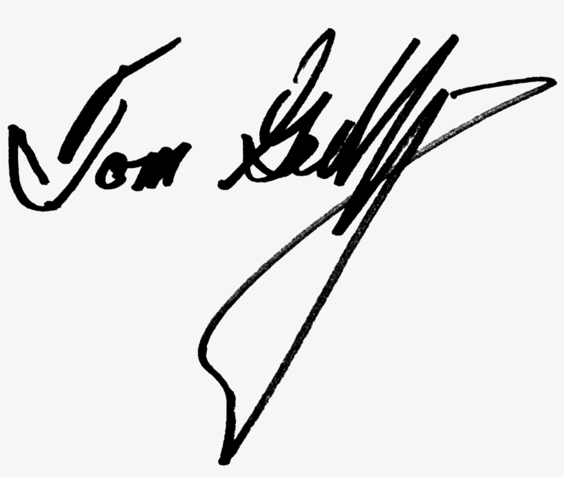 Tom - Tom Cruise Signature, transparent png #877992