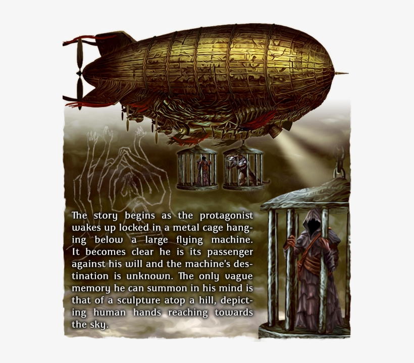 Those Are However The Least Of His Problems As The - Point And Click Adventure Airship, transparent png #878150