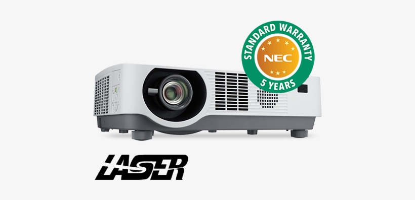 5000 Lumen Entry Level Professional Installation Laser - Nec P502hl Full Hd (1920 X 1080) Dlp Projector - 5000, transparent png #878239