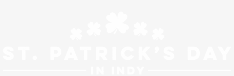 Get Ready To Show Your Irish Pride While Celebrating - St Patrick's Day White And Black, transparent png #878292