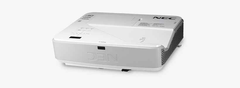 3200-lumen 1080p Ultra Short Throw Projector - Nec U321h Projector Hd, transparent png #878366