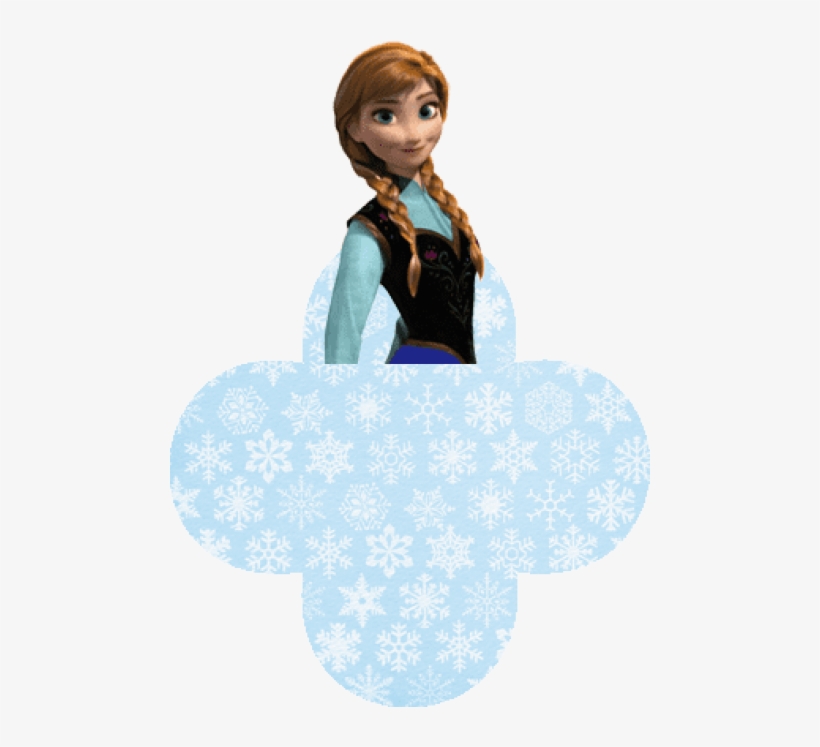 Passatempo Da Ana - Anna Frozen Blue Dress, transparent png #878681