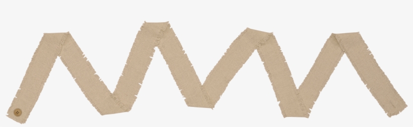 Vhc Brands Creme Burlap Fringed Garland Solids 18365 - Logo, transparent png #878966