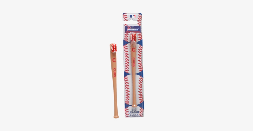 Pursonic Mlb Team Toothbrush, Chicago Cubs - Mlb Pursonic Baseball Bat Toothbrush, transparent png #879308