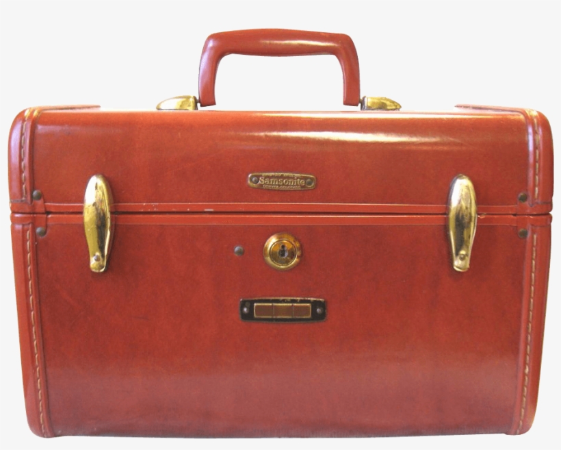 Vintage Samsonite Suitcase - Samsonite Makeup Case, transparent png #879382
