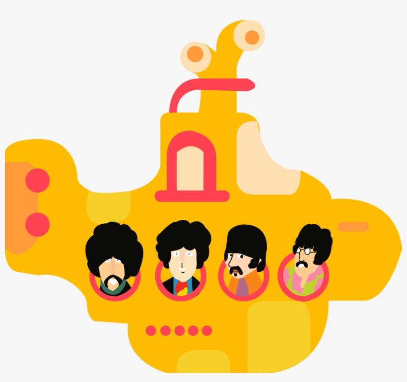The Beatles > Vector - Beatles Vector Yellow Submarine, transparent png #879579