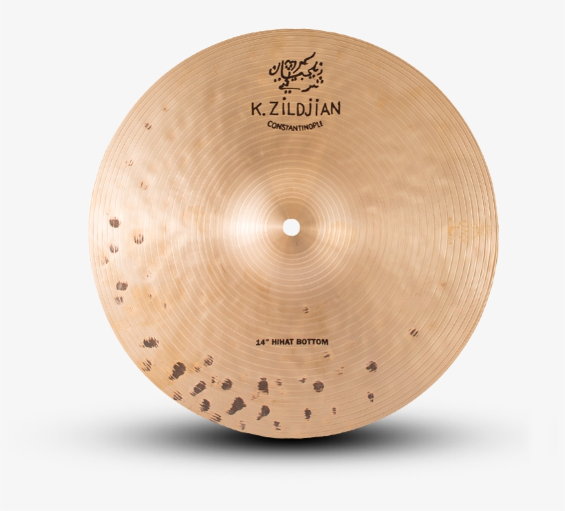 14" K Constantinople Hihats, Bottom - Zildjian K Constantinople 16, transparent png #879829