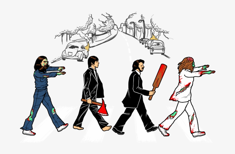 The Png Stickpng Walking - Abbey Road Beatles Logo, transparent png #879847