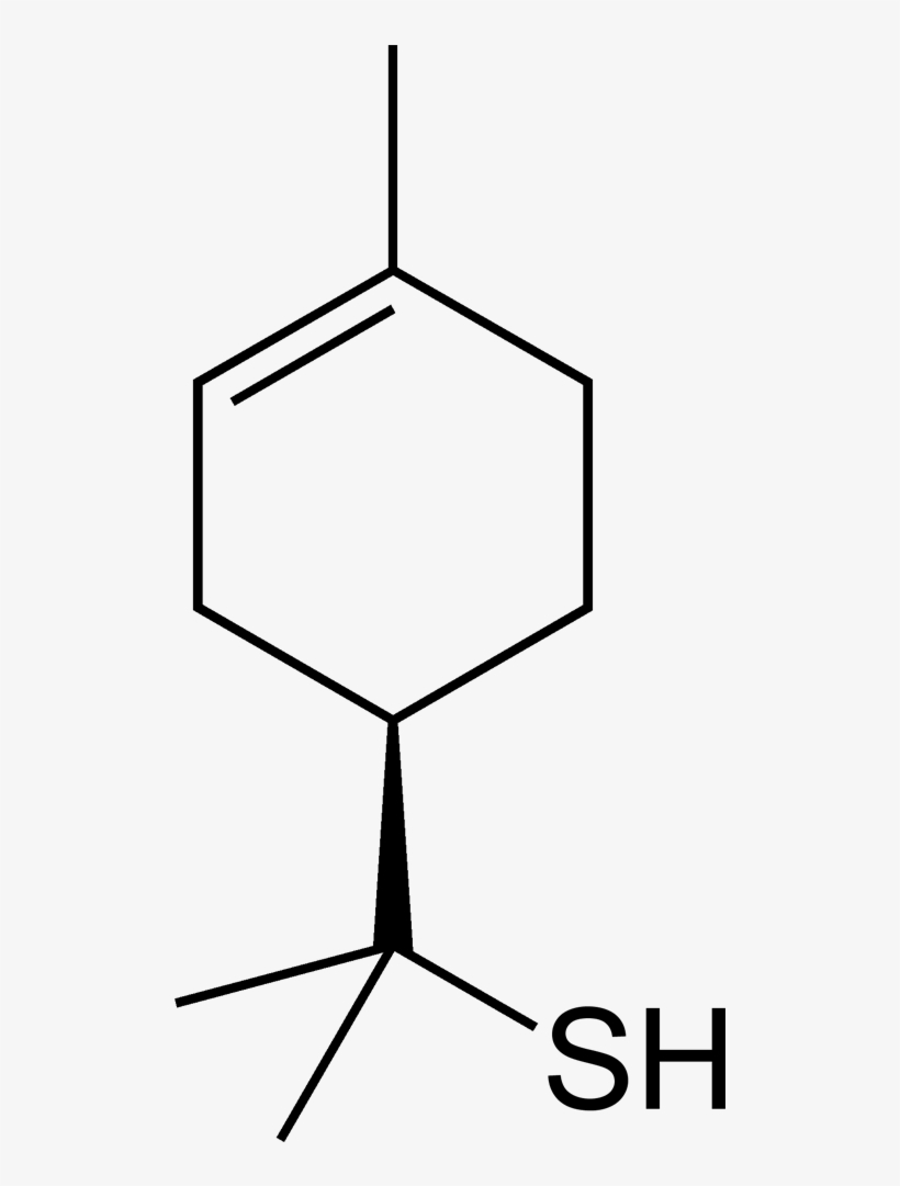 Grapefruit Mercaptan 2d Skeletal Vertical - Poly Methyl Phenyl Siloxane, transparent png #879886