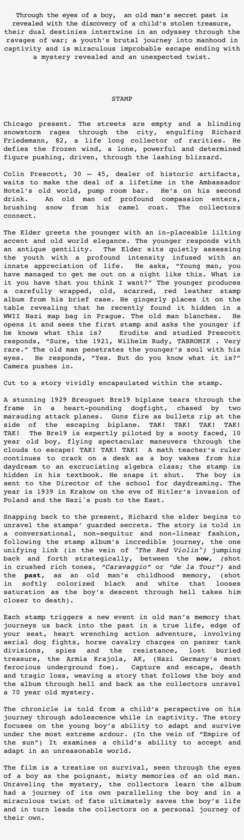 Through The Eyes Of A Boy, An Old Man's Secret Past - Document, transparent png #8700583