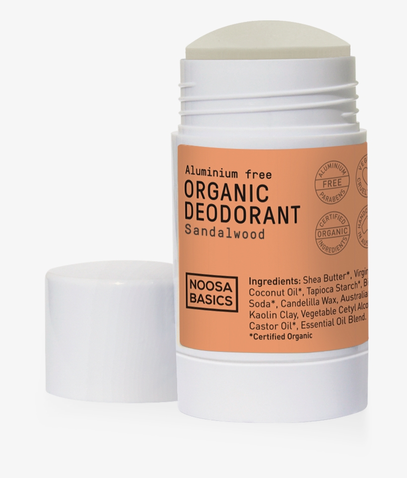 Noosa Basics Deodorant Stick, Sandalwood - Sunscreen, transparent png #8701588