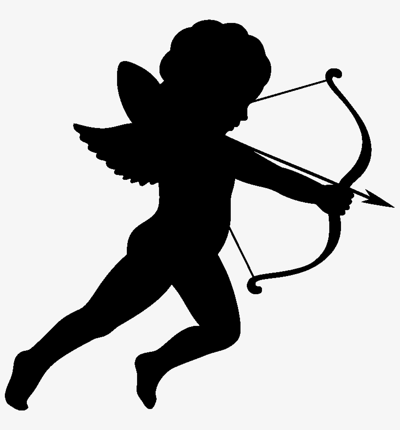 Sticker Cupidon Avec Sa Fleche Ambiance Sticker Kc - Rearing Horse Clip Art, transparent png #8701849