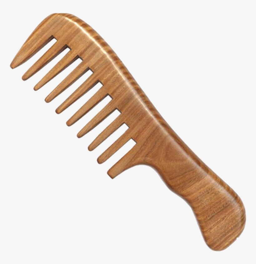 Image Of Sandalwood Comb - Peigne Bois, transparent png #8701946