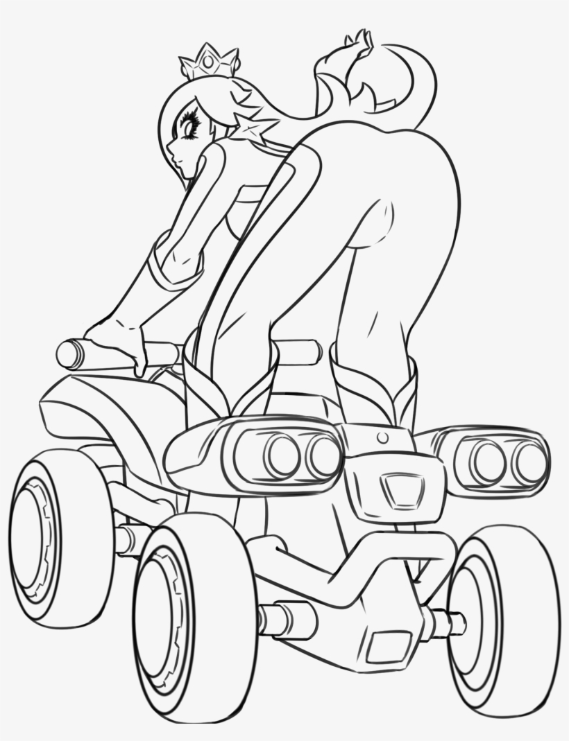 Image Black And White Download Atv Clipart Banshee - Line Art, transparent png #8702540