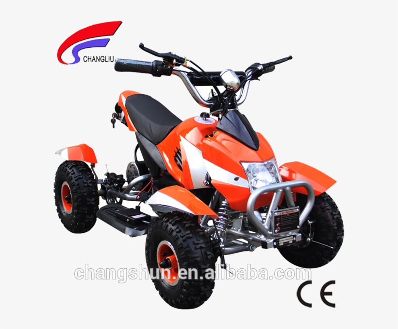 Cheap Chinese Electric Mini Quad Bike Atv 36v With - All-terrain Vehicle, transparent png #8702924