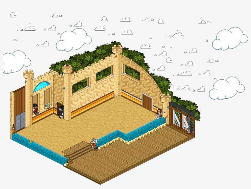 Recepção Praia Habbo, transparent png #8703133
