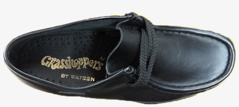 Grasshopper Lace Up School Shoes - Slip-on Shoe, transparent png #8703312