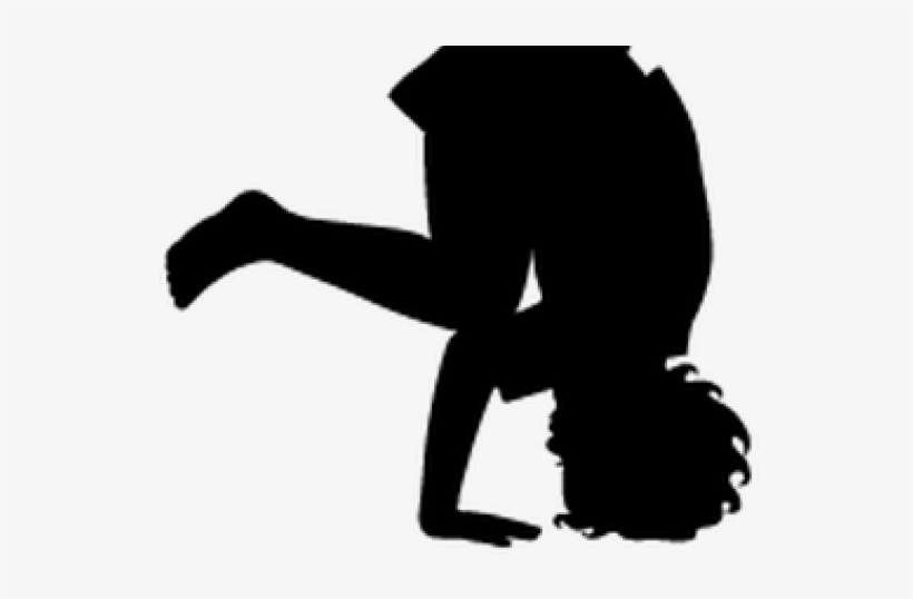 Yoga Clipart Shadow - Silhouette, transparent png #8704097