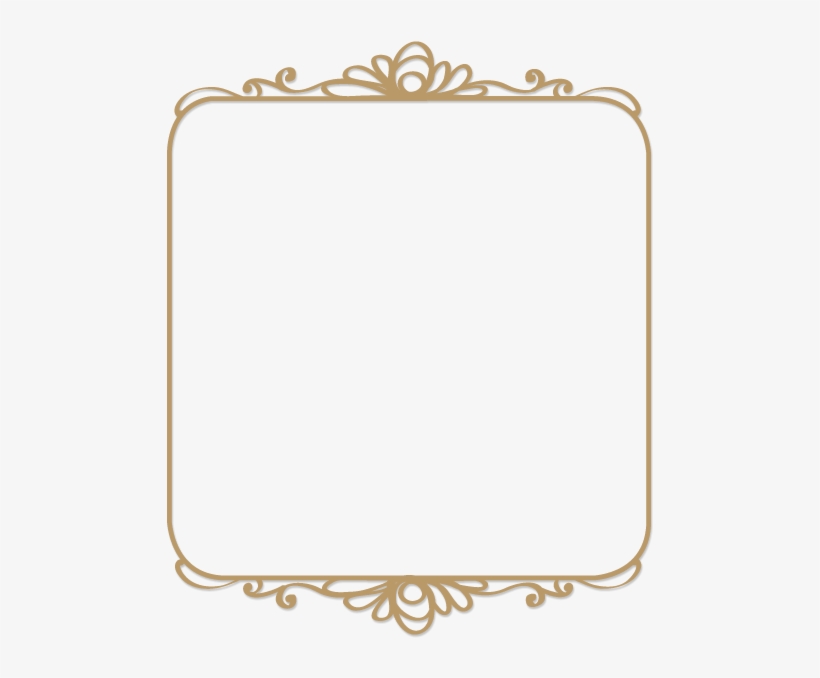 Signature Sweets - Elegant Frame Brown Png, transparent png #8704423