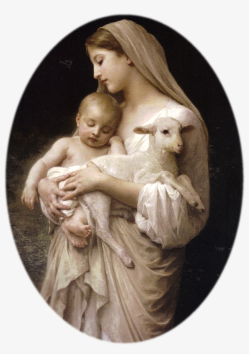 The Magnificat, Or Canticle Of Mary, Is The Longest - Virgin Mary Baby Jesus, transparent png #8704919