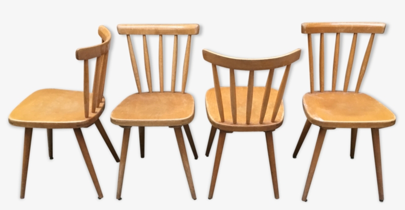 Lot Of 8 Chair Baumann Style - Windsor Chair, transparent png #8704966