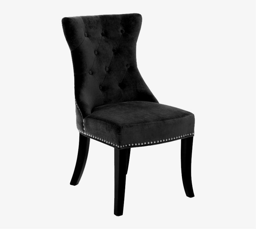 Regent Park Dining Chair - Бархатный Стул, transparent png #8705011