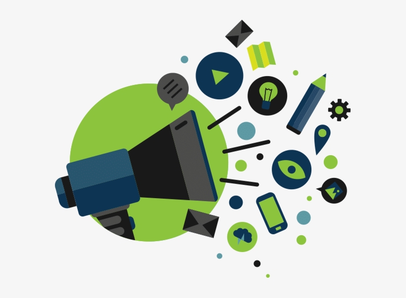 Graphic Design Companies Dubai - Inbound Marketing Clipart, transparent png #8705574