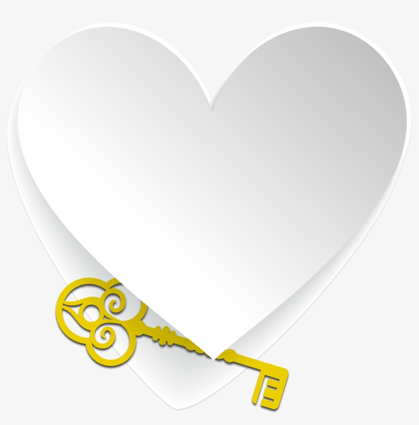 Wedding, Heart, Key, Love, Symbol, Romance - Heart, transparent png #8705672