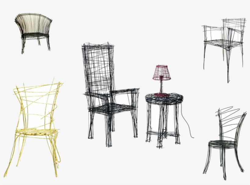 Objects By Jinil Park Futuristic, Chairs, Furniture - 2d Sketches Furniture, transparent png #8705952