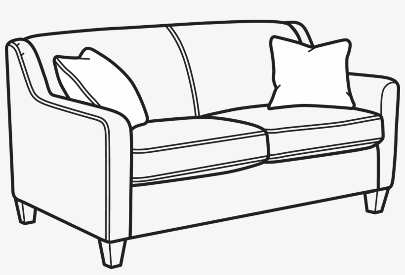 Holly Fabric Full Sleeper - Studio Couch, transparent png #8706350