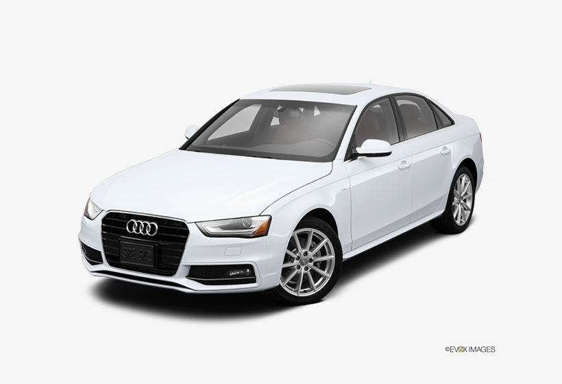 2014 Audi A4 - White Audi A4 2014 Premium, transparent png #8706421