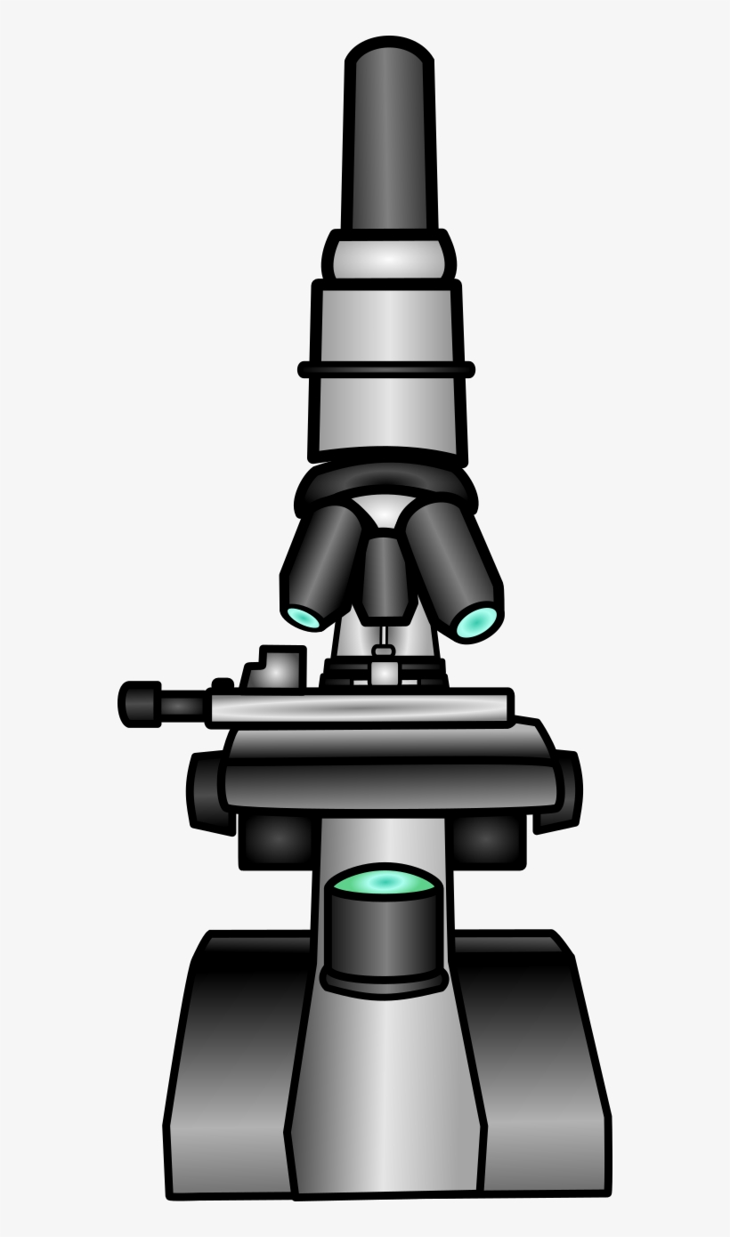 Svg Royalty Free Stock Microscope Clipart General Science, transparent png #8706425