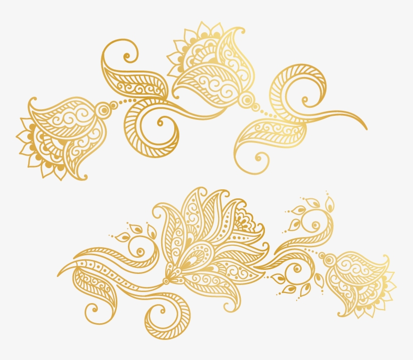 Picture Free Download Yellow Jewellery Pattern Painting - Illustration, transparent png #8706582